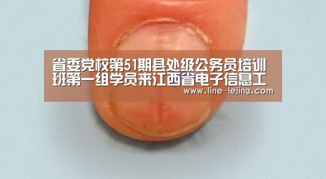 省委党校第51期县处级公务员培训班第一组学员来江西省电子信息工程学校参观考察‘乐竟体育官网’(图1) 乐竟赛事